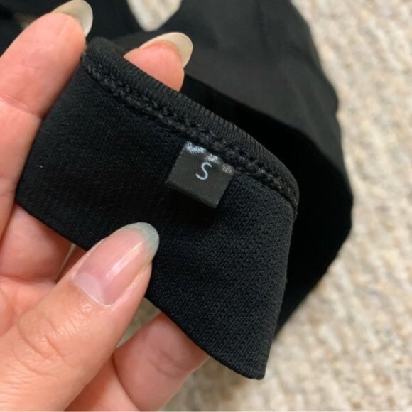 Alphalete Black Aero Seamless Sports Bra Small - Picture 3 of 5